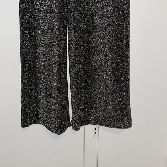 Michael by Michael Kors black/silver stretch jumpsuit - Picture 5 of 7